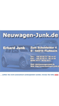 Mobile Screenshot of neuwagen-junk.de